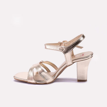 Gold Heel Casual Sandals 0421515