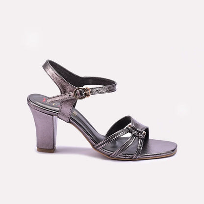 Gray Heel Casual Sandals 0421515