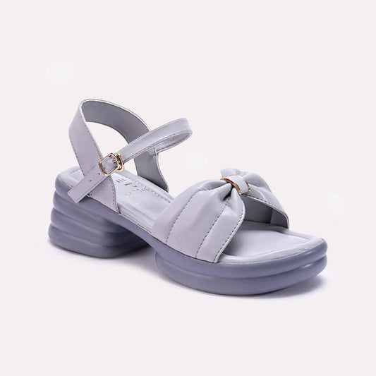 Gray Platform Sandals 0421499