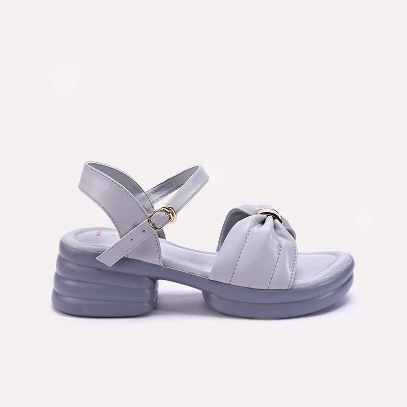 Gray Platform Sandals 0421499