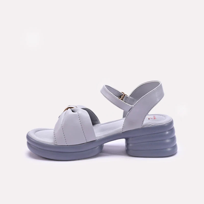 Gray Platform Sandals 0421499