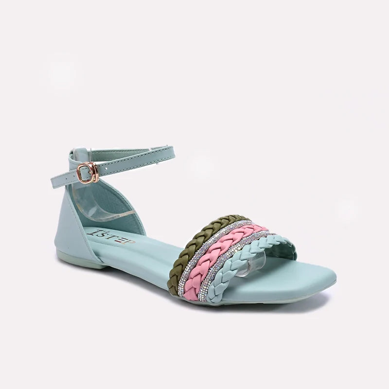 Light Green Fancy Sandals 0421405