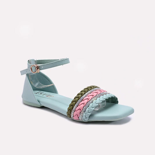 Light Green Fancy Sandals 0421405