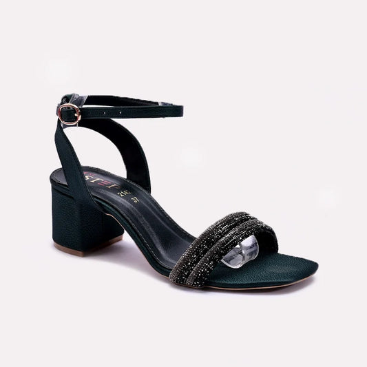 Green Fancy Sandals 0421425
