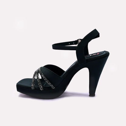 Green Pointed Heel Fancy Sandals 0421453