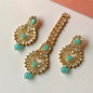 Iqra Earrings and Teeka Set