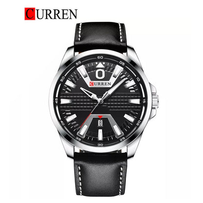 CURREN 8379 Men's Leather Straps Watch