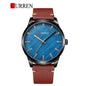 CURREN 8386 Men's Leather Straps Watch