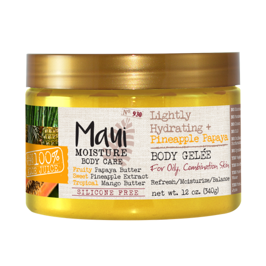Maui Moisture Body Care Lightly Hydrating  Pineapple Papaya Gelee 340G