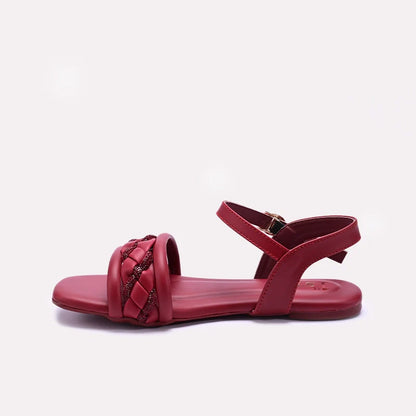 Maroon Fancy Sandals 0421392