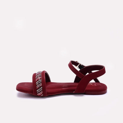 Maroon Fancy Sandals 0421398