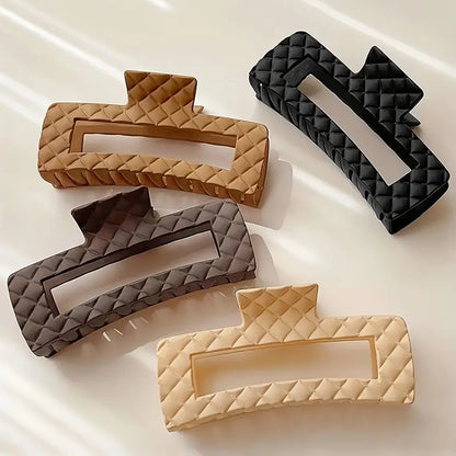 Set of 3 Nude Rectangular Claw