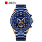 CURREN 8399 Men's Stainless Steel Watch