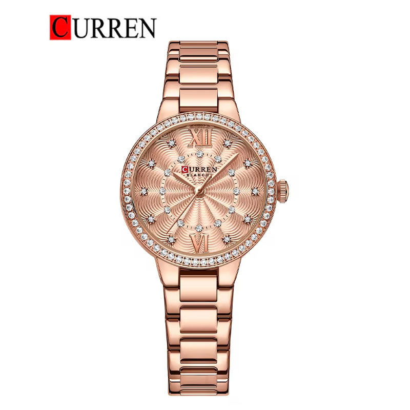 CURREN 9085 Women's Stainless Steel Watch