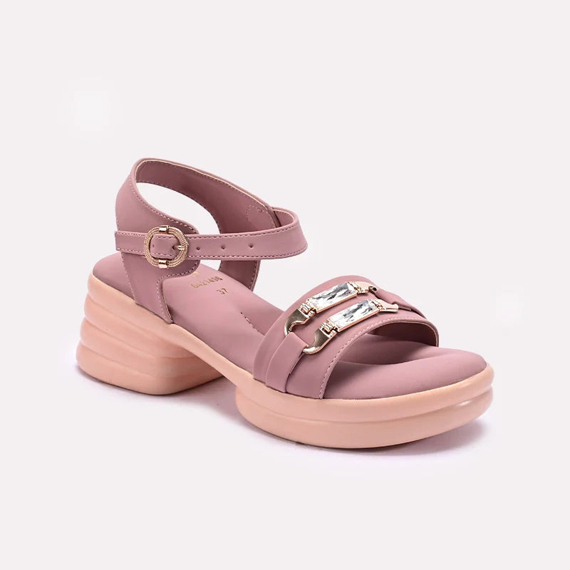 Peach Platform Sandals 0421496