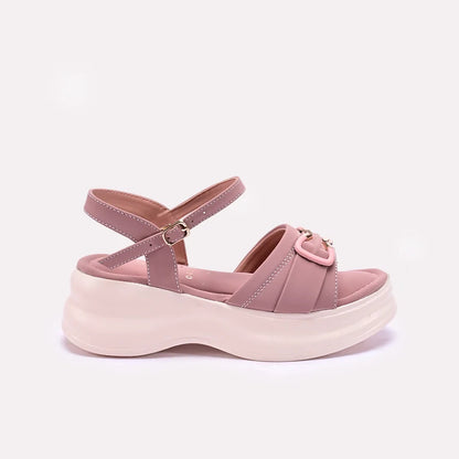 Pink Casual Platform Sandals 0421500