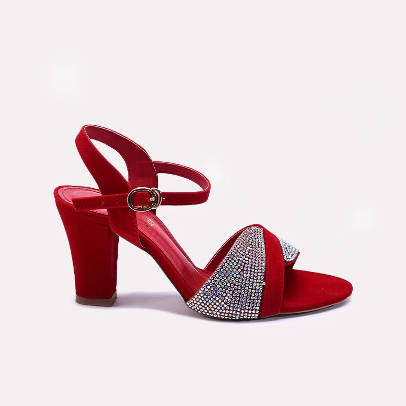 Red Fancy Sandals 0421426