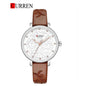 CURREN 9046 Women's Leather Straps Watch