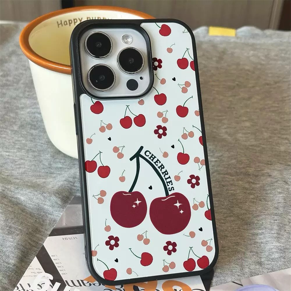 2d Cherry🍒 glossy case available in all phone models