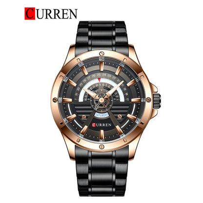 CURREN 8381 Men's Stainless Steel Watch