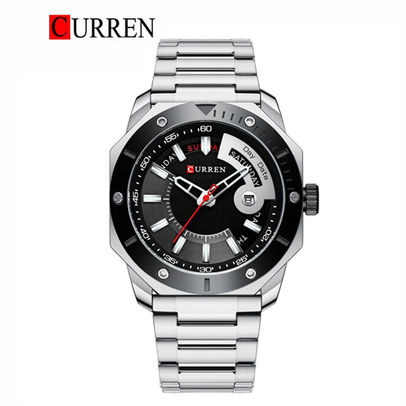 CURREN 8344 Men's Stainless Steel Watch