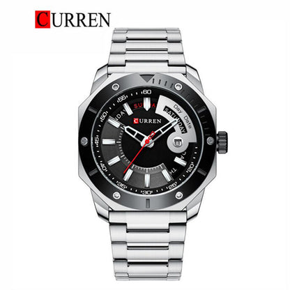 CURREN 8344 Men's Stainless Steel Watch