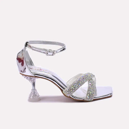 Silver Bridal Sandals 0421211
