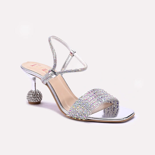 Silver Bridal Sandals 0421448