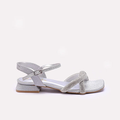 Silver Fancy Sandals 0421493
