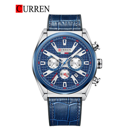 CURREN 8392 Men's Rubber Straps Watch