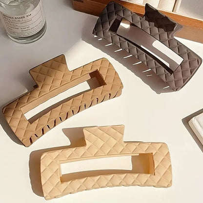 Set of 3 Nude Rectangular Claw