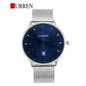 CURREN 8302 Men's Stainless Steel Watch