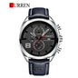 CURREN 8324 Men's Leather Straps Watch