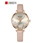 CURREN 9068 Women's Leather Straps Watch