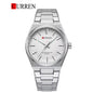 CURREN 8439 Men's Stainless Steel Watch