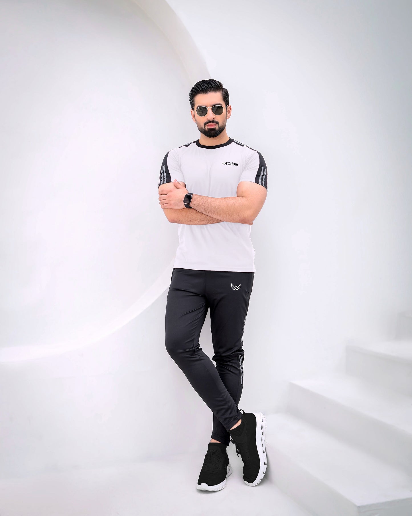 Emporio White - Dri-Fit Tracksuit