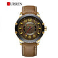 CURREN 8341 Men's Leather Straps Watch