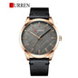 CURREN 8386 Men's Leather Straps Watch