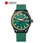 CURREN Original Brand Rubber Straps Wrist Watch For Men With Brand (Box & Bag)-8421
