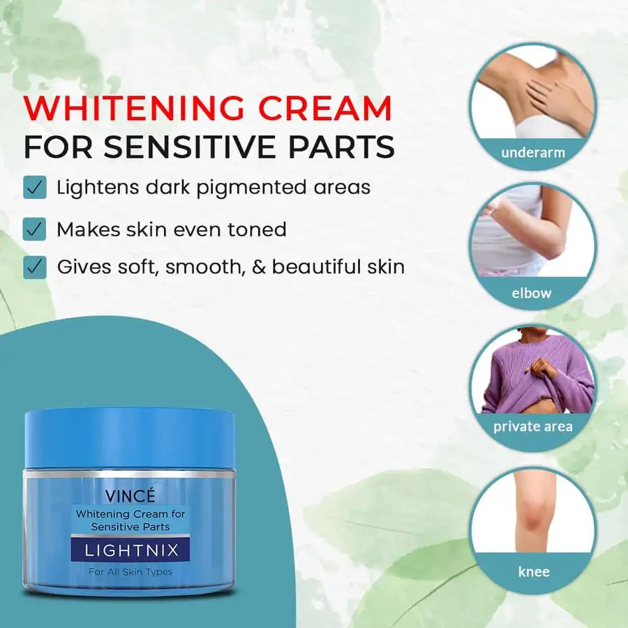 Vince - Lightnix-Whitening Cream For Sensitive Parts