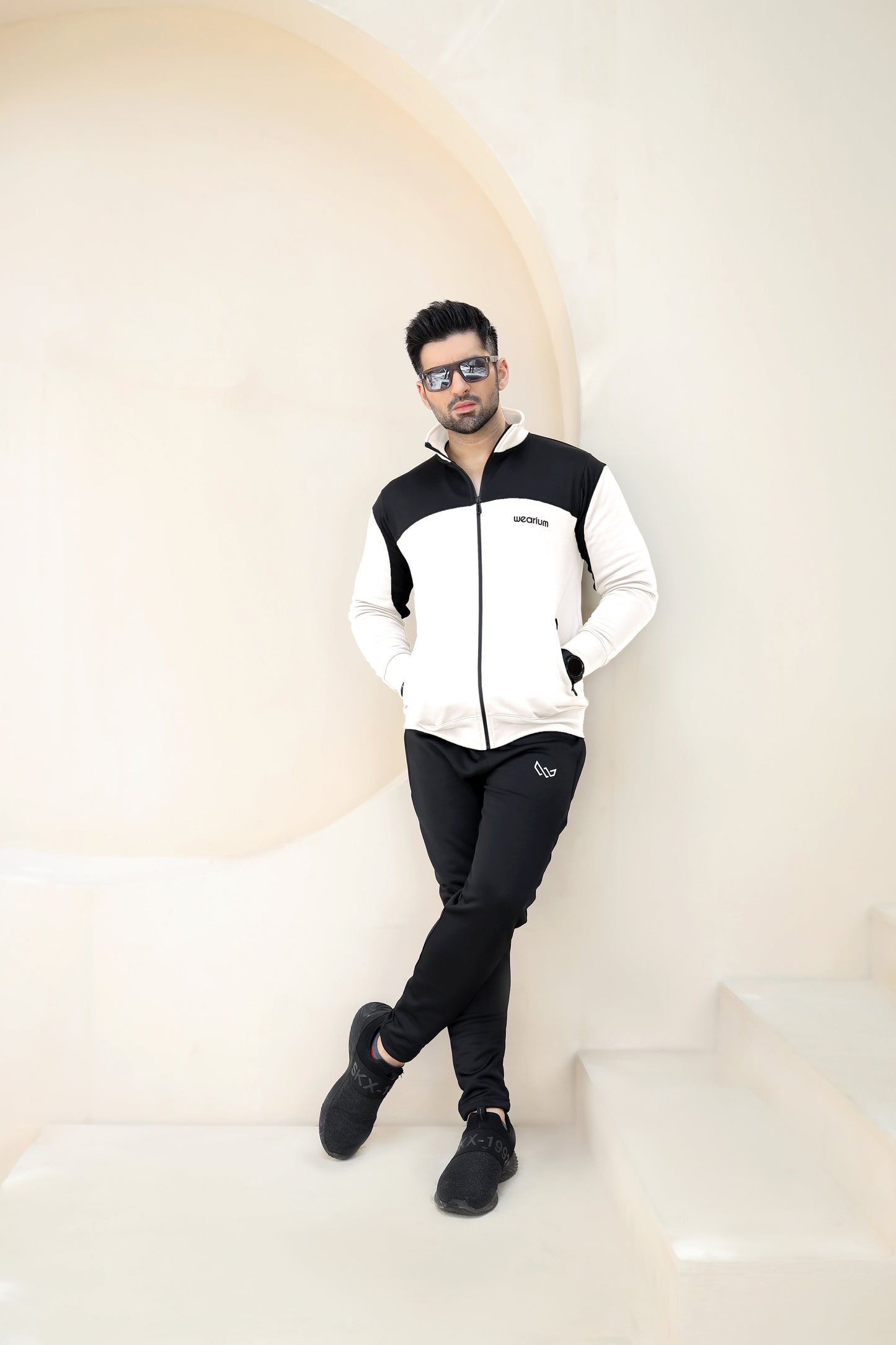 Active Streetwear Winter - White/Black