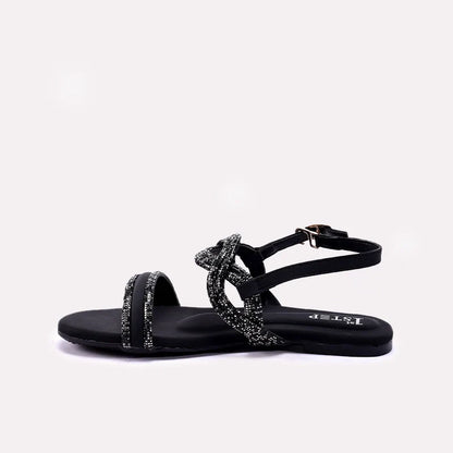 Womens Black Fancy Sandals 0421397