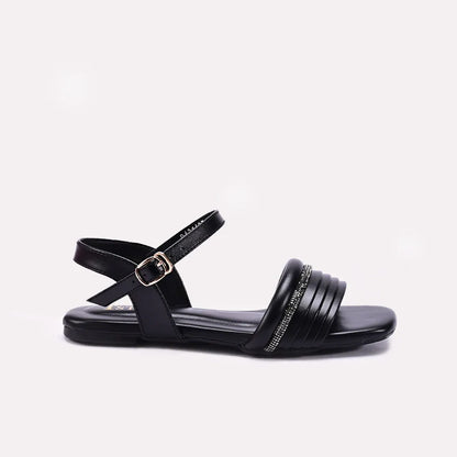 Womens Black Fancy Sandals 0421407