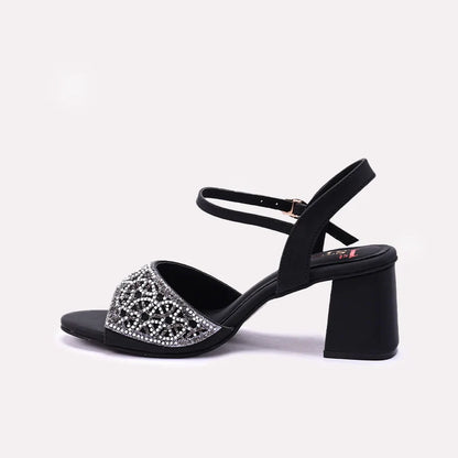 Womens Black Fancy Sandals 0421502