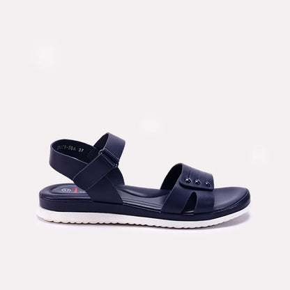 Womens Blue Comfy Sandals 0421582