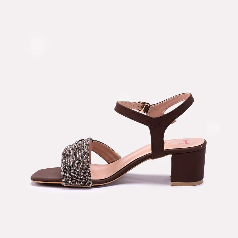 Womens Brown Fancy Sandals 0421404