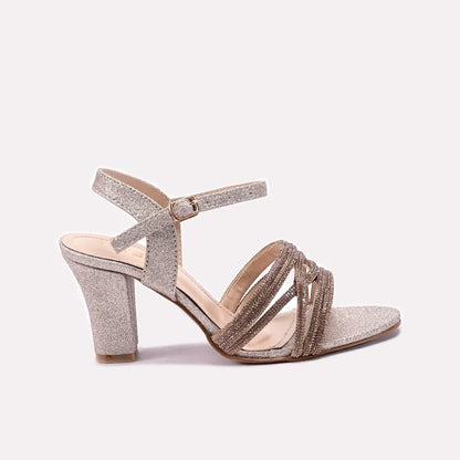 Womens Gold Bridal Sandals 0421512