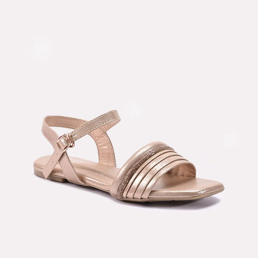 Womens Gold Fancy Sandals 0421407