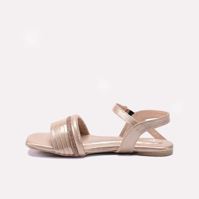 Womens Gold Fancy Sandals 0421407