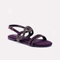 Womens Purple Fancy Sandals 0421397
